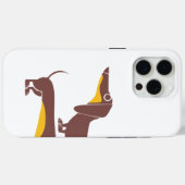 Funny niedliche Dackel für Langhundeeltern Case-Mate iPhone Hülle (Rückseite (Horizontal))