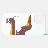Funny niedliche Dackel für Langhundeeltern Case-Mate iPhone Hülle (Rückseite (Horizontal))