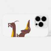 Funny niedliche Dackel für Langhundeeltern Case-Mate iPhone Hülle (Rückseite (Horizontal))