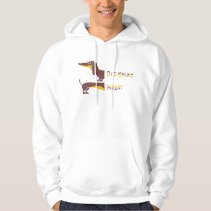 Funny niedliche Dackel für Langhundeeltern Hoodie