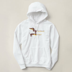 Funny niedliche Dackel für Langhundeeltern Hoodie