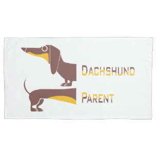 Funny niedliche Dackel für Langhundeeltern Kissenbezug