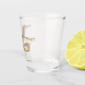 Funny niedliche Dackel für Langhundeeltern Schnapsglas (Rechts)