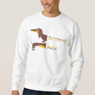 Funny niedliche Dackel für Langhundeeltern Sweatshirt