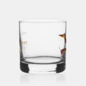 Funny niedliche Dackel für Langhundeeltern Whiskyglas (Links)