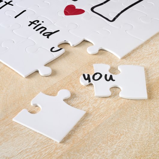 Funny Niedliche handgezogen Maze Valentine Geschen Puzzle (Seite)