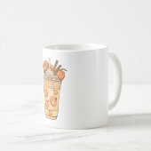 Funny Niedliche Herbst Herbst Niedlicher Pumpe Kaf Kaffeetasse (VorderseiteRechts)