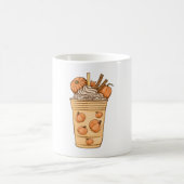 Funny Niedliche Herbst Herbst Niedlicher Pumpe Kaf Kaffeetasse (Mittel)