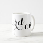 Funny Niedliche Kaffee Tasse - Seltsam (VorderseiteRechts)
