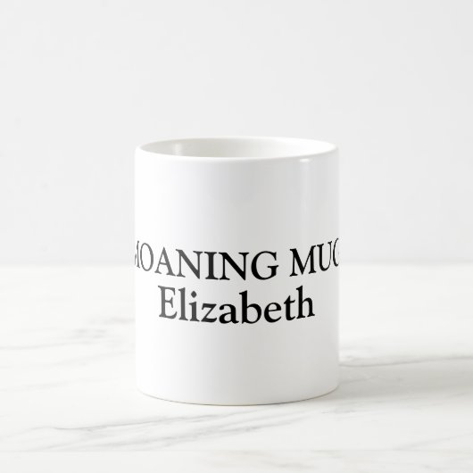 Funny niedliche personalisierte Namen Kaffeetasse (Mittel)