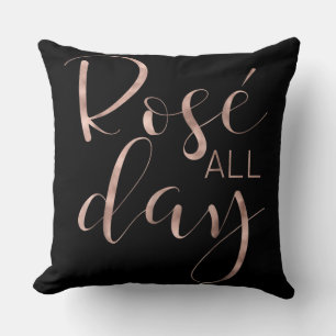 Funny Niedliche Rose Der ganze Tag Weinwanderwege Kissen