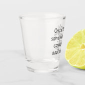 Funny niedliche Teenager Schnapsglas (Links)