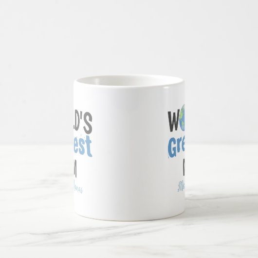 Funny Niedliche Weltbeste Mama Custom Kaffeetasse (Mittel)