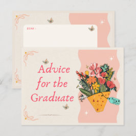 Funny & Niedlicher Abschluss Advisor Card Feiertagspostkarte