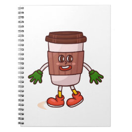 Funny Niedlicher Kaffee Notizblock