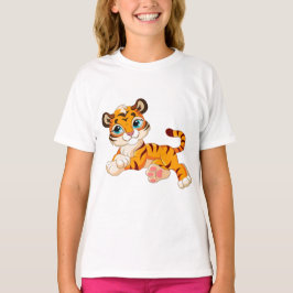Funny niedlicher Tiger T-Shirt