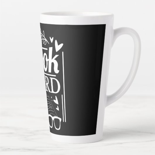 Funny Niedlicher Zitat Nerd Milchtasse (Rechts)