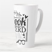 Funny Niedlicher Zitat Nerd Milchtasse (Rechte Ecke)