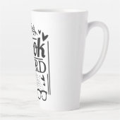 Funny Niedlicher Zitat Nerd Milchtasse (Rechts)