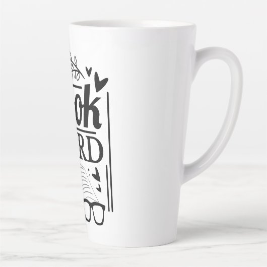 Funny Niedlicher Zitat Nerd Milchtasse (Rechts)