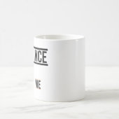 Funny niedliches cooles trendiges Design Verwandlungstasse (Mittel)