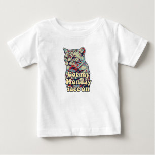 Funny niedliches Katzenmem für Katzenliebhaber & K Baby T-shirt
