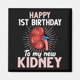 Funny Niere Transplantat Jubiläum Magnet