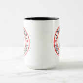 Funny Nightshift Nurse Tasse (Zentrum)