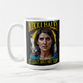 Funny Nikki Haley Kaffeetasse (Links)