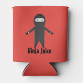 Funny Ninja Juice Beer Drink Cooler Dosenkühler (Vorderseite)