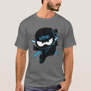Funny Ninja Kidz Distressed Videogame Liebe Friend T-Shirt