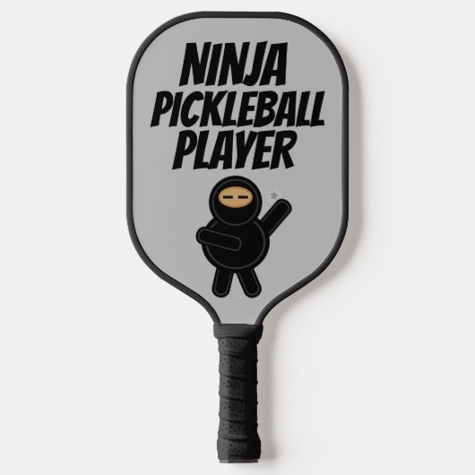 FUNNY NINJA PICKLEBALL PLAYER PADDLES (Vorderseite)