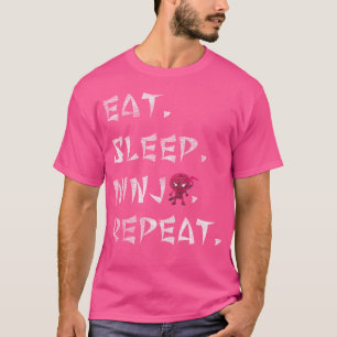 Funny Ninja T-Shirt Martial Arts Samurai Ninjas Ka
