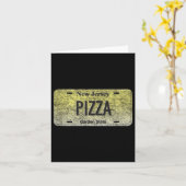 Funny Nj State Vanity License Plate Zza Karte (Gelbe Blume)