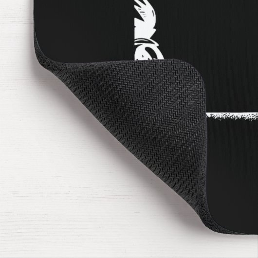 Funny No Bike Today  Mousepad (Ecke)