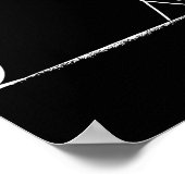 Funny No Bike Today  Poster (Ecke)