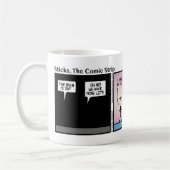 Funny No Bulb Stickman Tasse - 021 (Links)