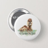 Funny, No Chocolate, No Smile, Angry Duck, Bird Button (Vorne & Hinten)