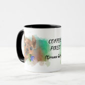 Funny No Drama Llama Tasse (Vorderseite Links)