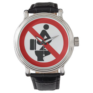 Funny NO Feed on Seat ⚠ Thai ⚠ Armbanduhr