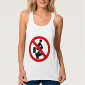 Funny NO Feed on Seat ⚠ Thai ⚠ Tank Top (Vorderseite)