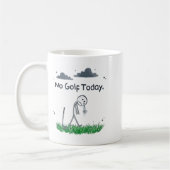 Funny No Golf Today Sad Stickman Golfer Golfers Me Kaffeetasse (Links)