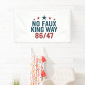 Funny no Imitats King Way 86 47 4. Juli Banner (Insitu)