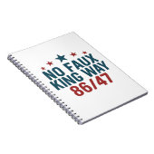Funny no Imitats King Way 86 47 4. Juli Notizblock (Rechte Seite)
