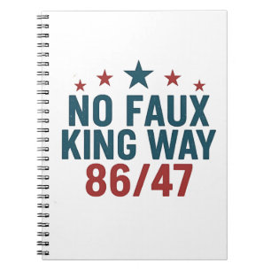 Funny no Imitats King Way 86 47 4. Juli Notizblock