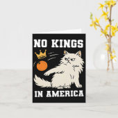 Funny No Kings in Amerika Karte (Gelbe Blume)