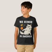 Funny No Kings in Amerika T-Shirt (Vorne ganz)