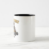 Funny "No Pain, No Melt" Chocolate Gym Mug Zweifarbige Tasse (Mittel)