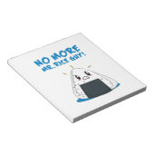 Funny No Rice Typ Notizblock (angewinkelt)