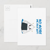 Funny No Rice Typ Postkarte (Vorne/Hinten)